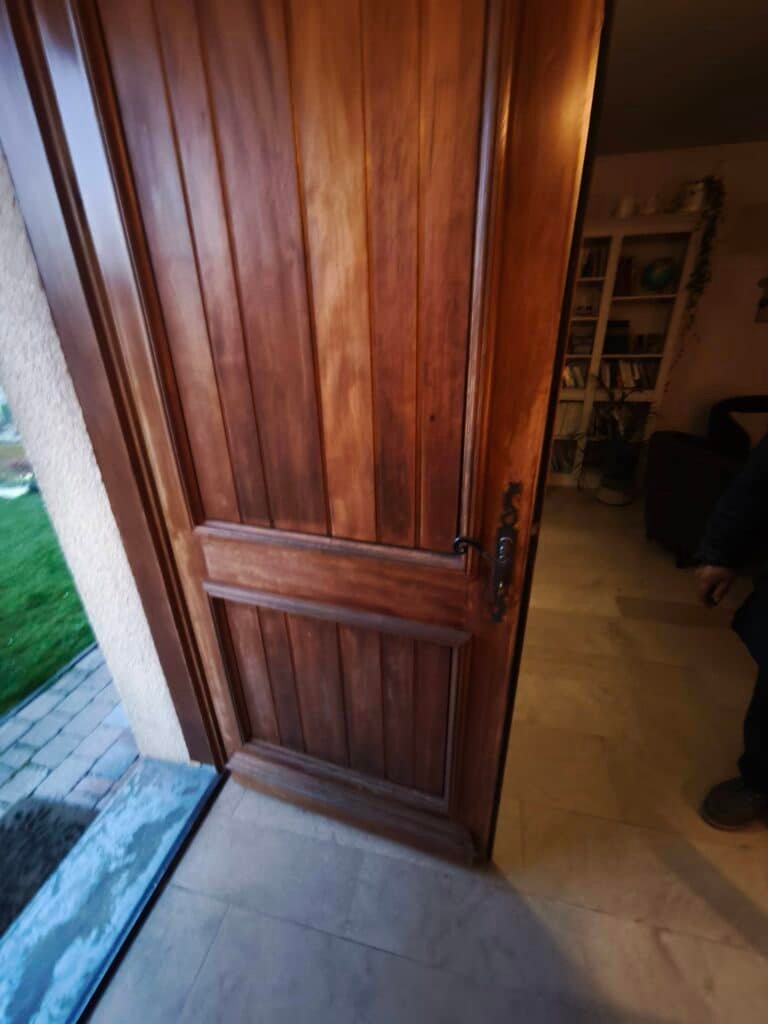 Installation de porte en bois à Abbeville