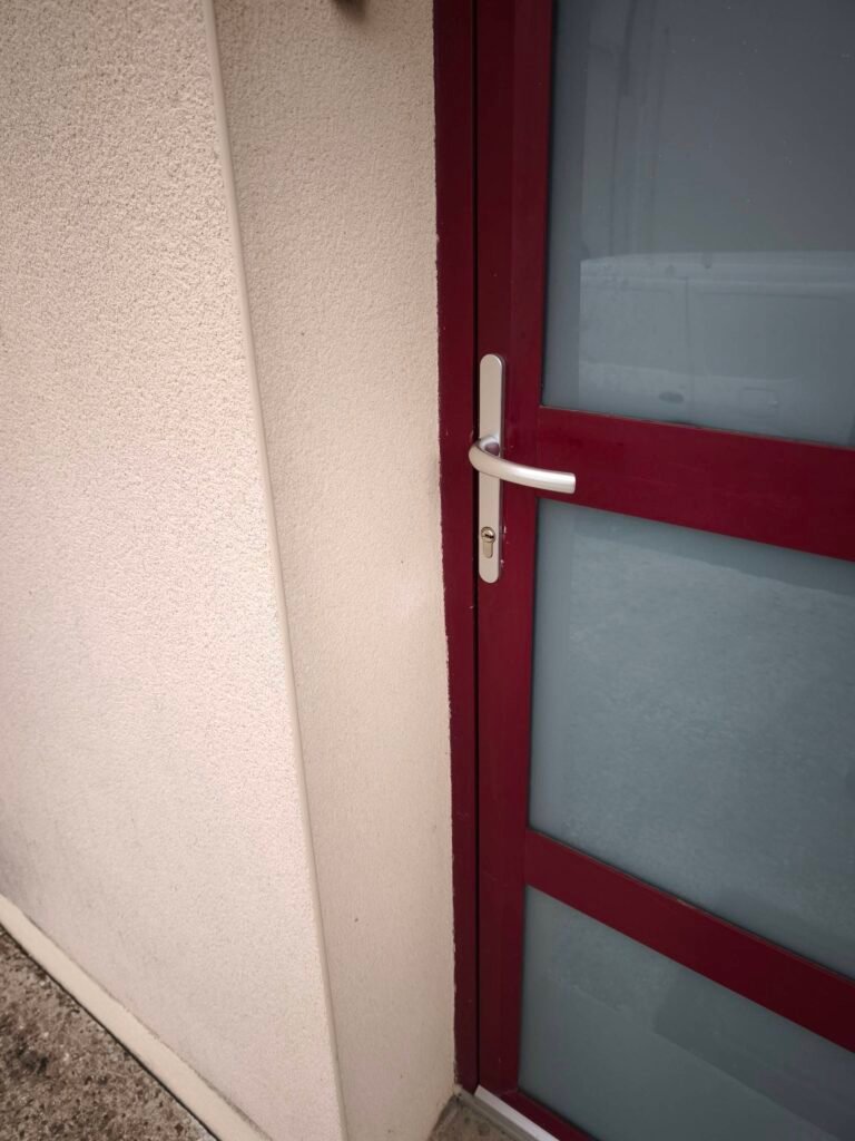 Installation de porte vitrée à Abbeville